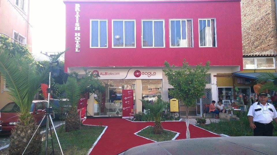 British Hotel Himare Exterior foto
